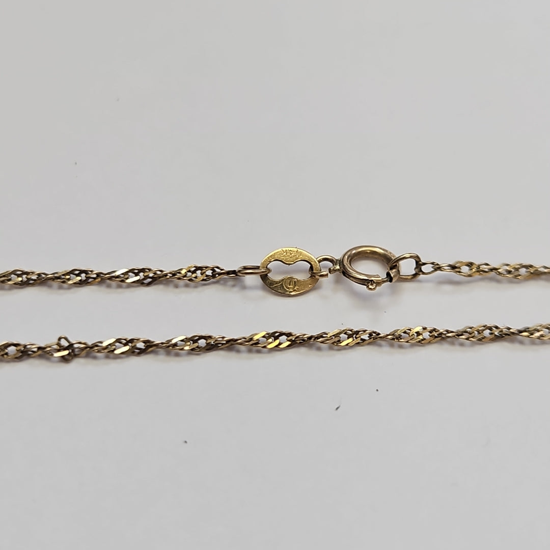 CADENA ORO 14 K 1.6 GRMS (SEMINUEVO)