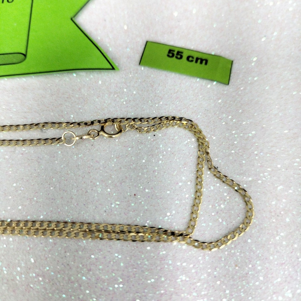CADENAS BARBADA AMARILLA ORO 14K 2 (NUEVO)
