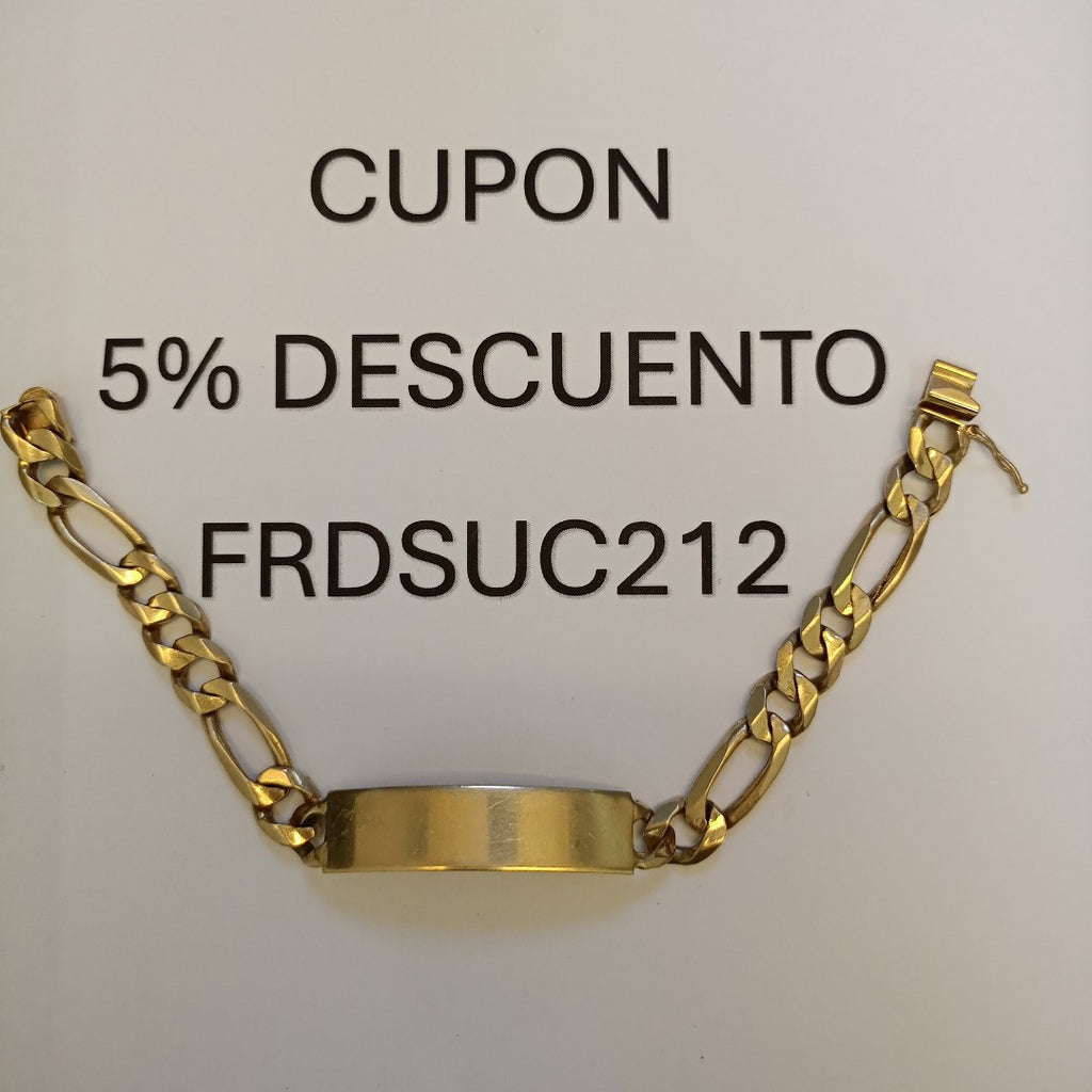 ESCLAVA ORO 14 K 31.8 GRMS (SEMINUEVO)