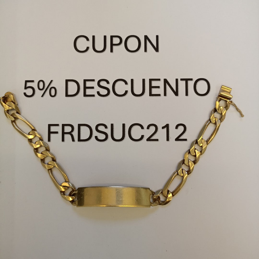 ESCLAVA ORO 14 K 31.8 GRMS (SEMINUEVO)