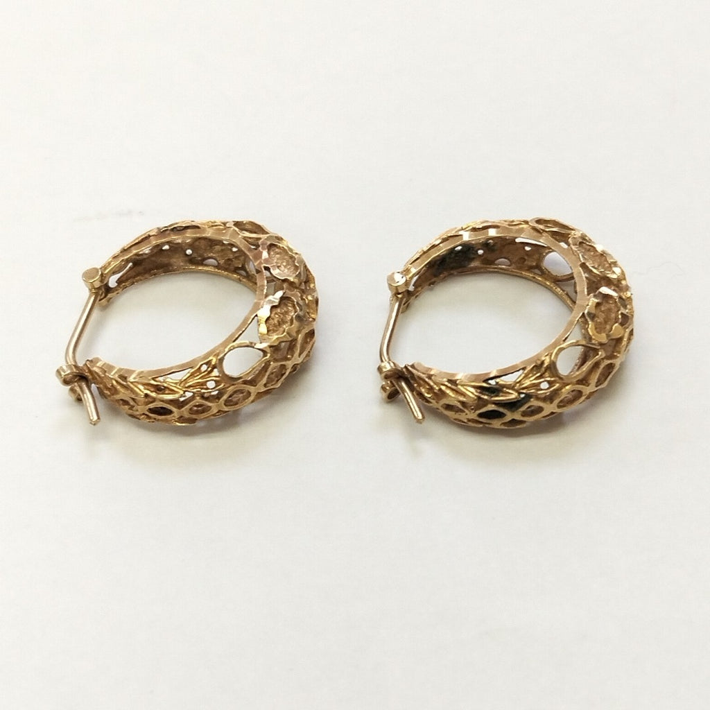 ARETES PAR ORO 14 K 5,40 GRMS (SEMINUEVO)
