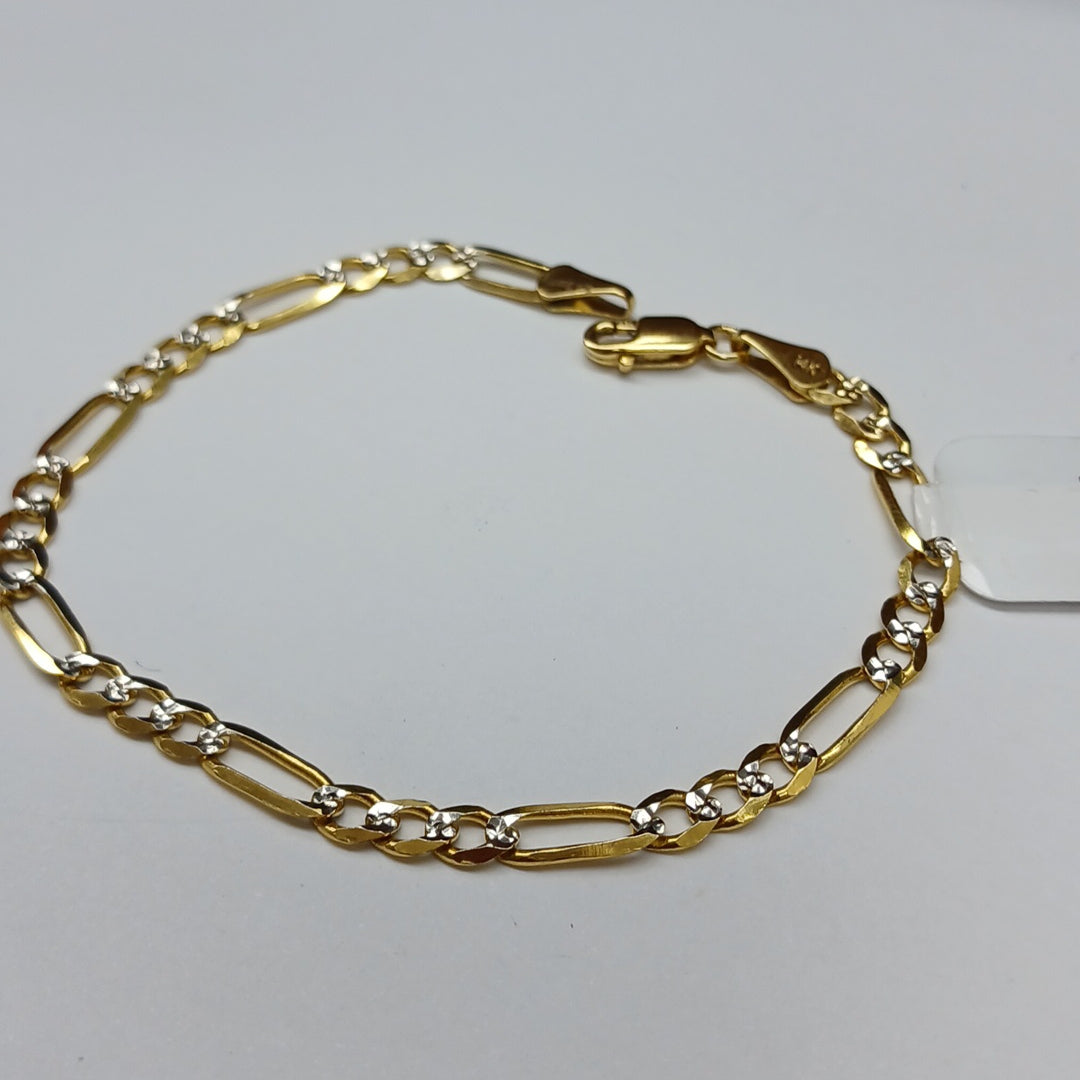 PULSERA 3X1 14K 18 CM 3.9 GR (NUEVO)