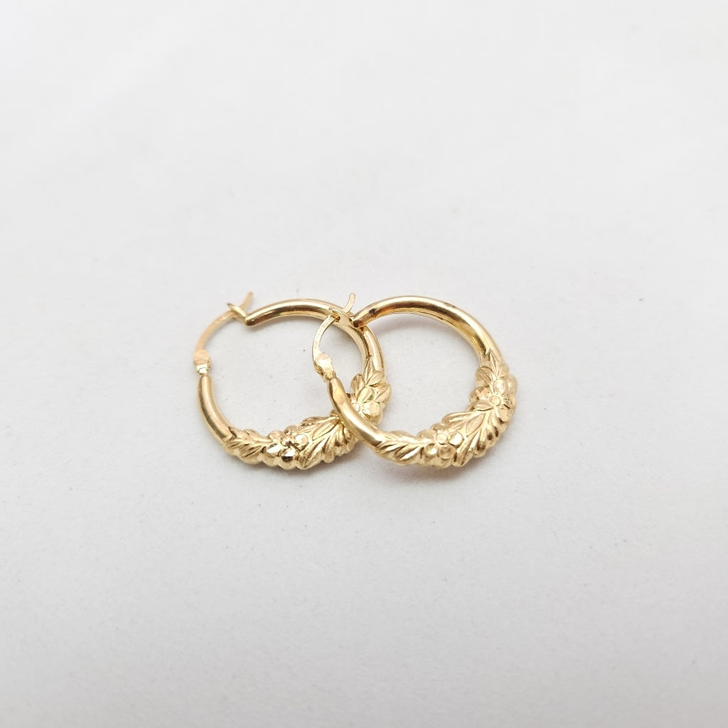 ARRACADAS PAR ORO 14 K 2,60 GRMS (SEMINUEVO)