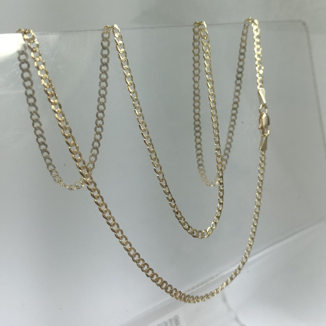 CADENA BARBADA 14K 55 CM 5.1 GR (NUEVO)