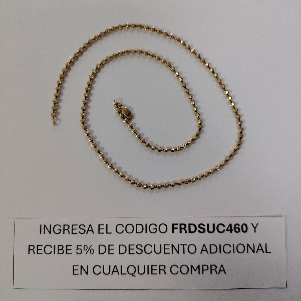 CADENA ORO 14 K 14.5 GRMS (SEMINUEVO)