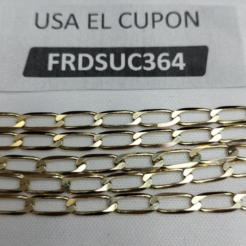 CADENA ESLABON 14K 60 CM 11.9 GR (NUEVO)