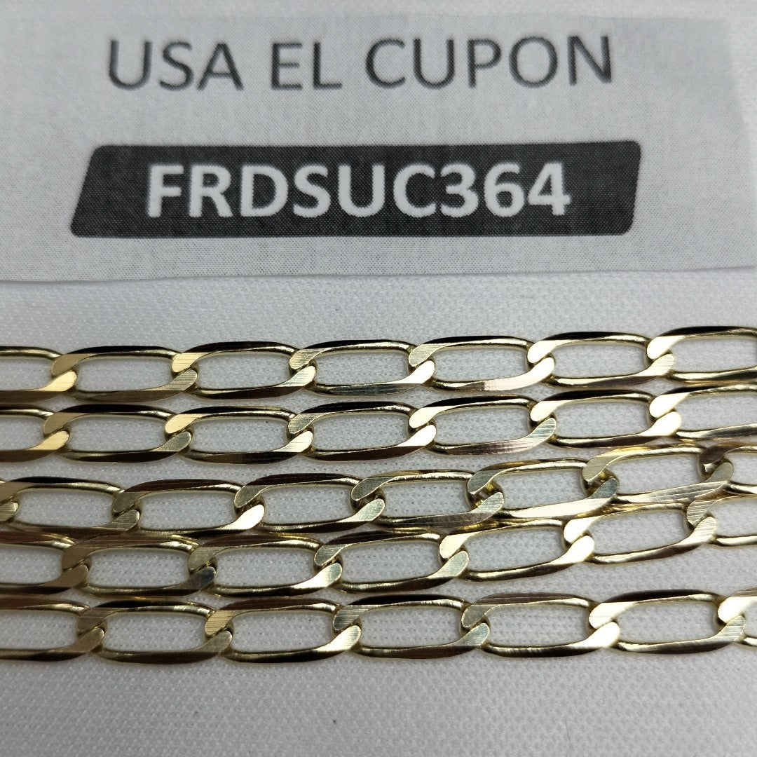 CADENA ESLABON 14K 60 CM 11.9 GR (NUEVO)