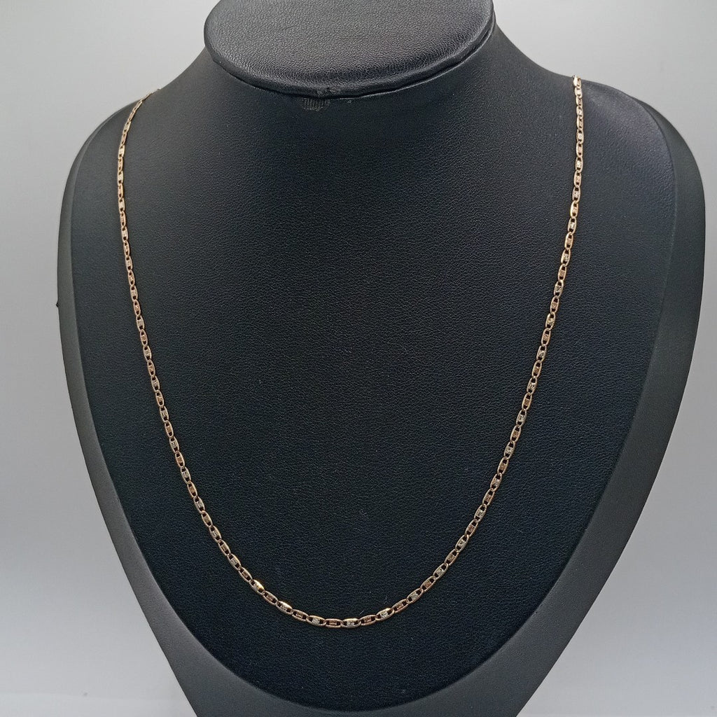 CADENA ORO COMBINADO 10 K 2.6 GRMS (SEMINUEVO)