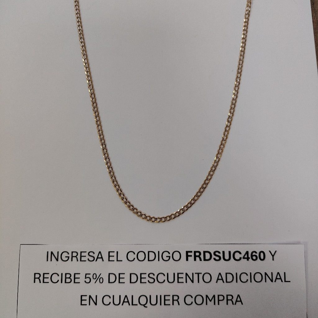 CADENA ORO 14 K 5.4 GRMS (SEMINUEVO)