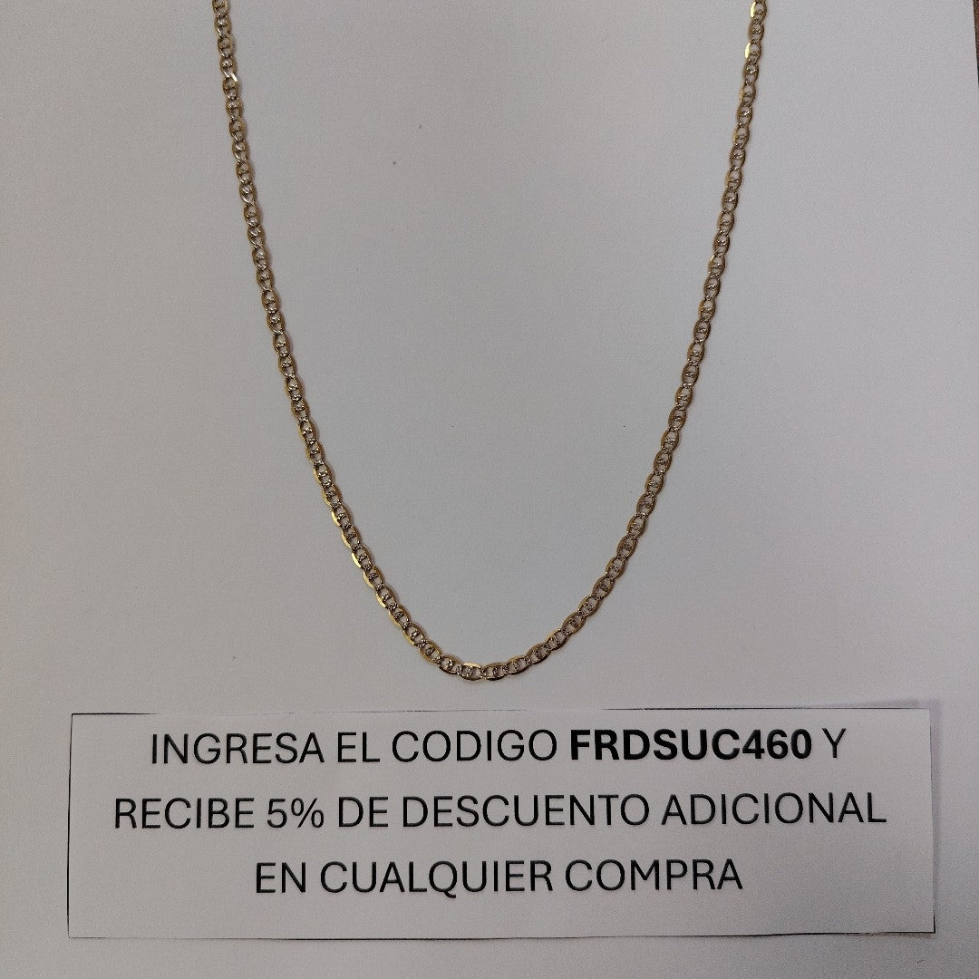 CADENA ORO 14 K 5.2 GRMS (SEMINUEVO)