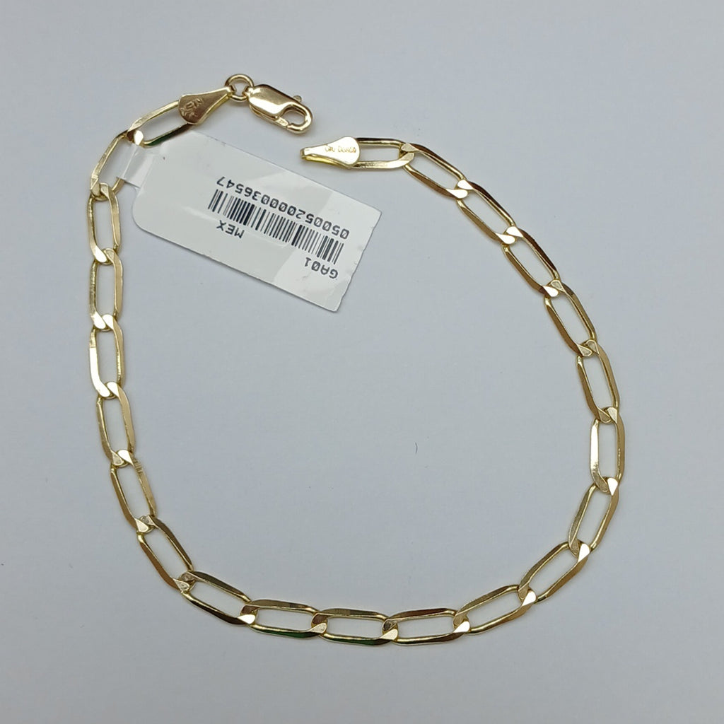 PULSERA ESLABON 14K 21 CM 4.3 GR (NUEVO)