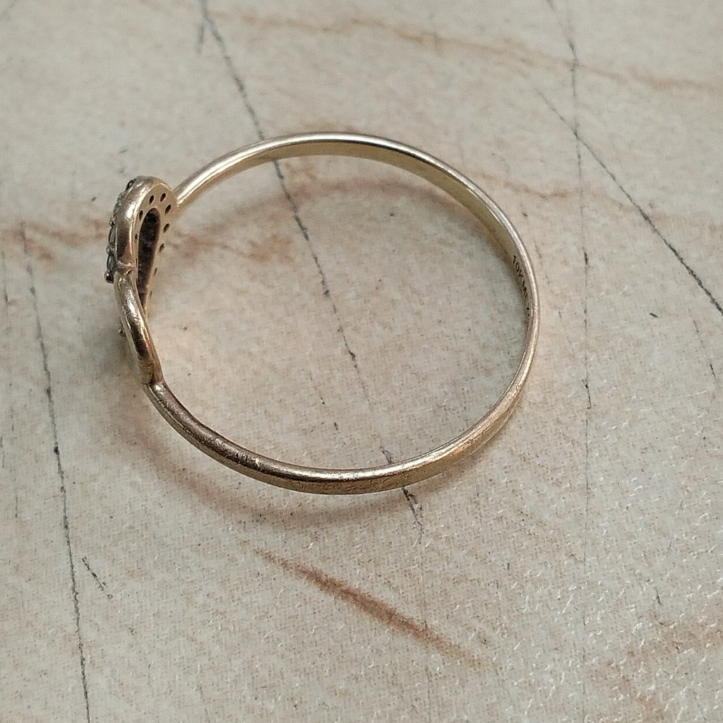 ANILLO ORO 10 K 0,90 GRMS (SEMINUEVO)