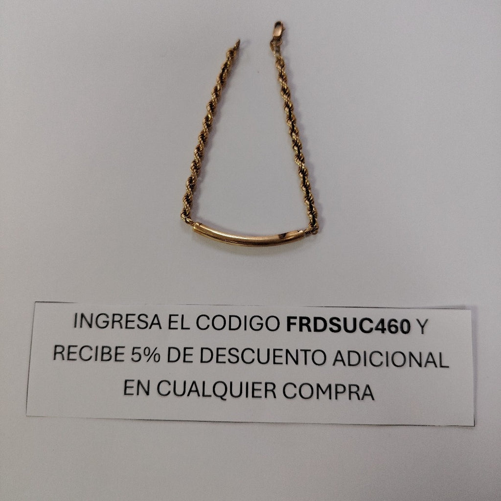 ESCLAVA ORO 14 K 10 GRMS (SEMINUEVO)