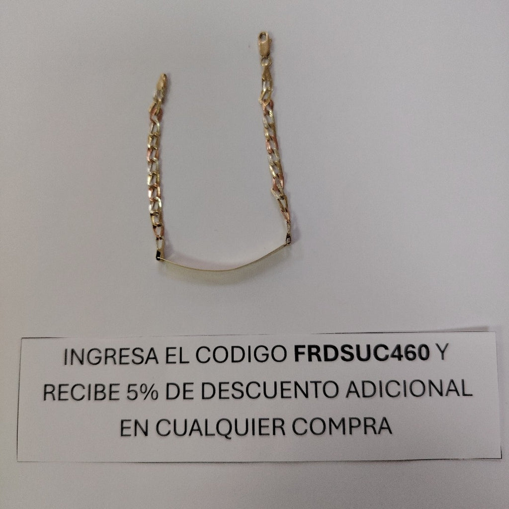 ESCLAVA ORO 14 K 2.8 GRMS (SEMINUEVO)