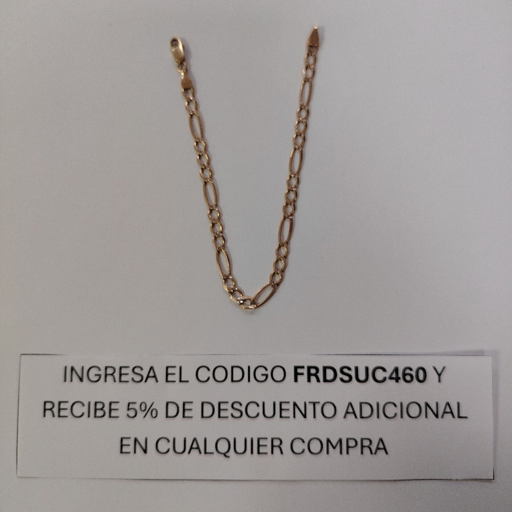 PULSERA ORO 14 K 4.3 GRMS (SEMINUEVO)