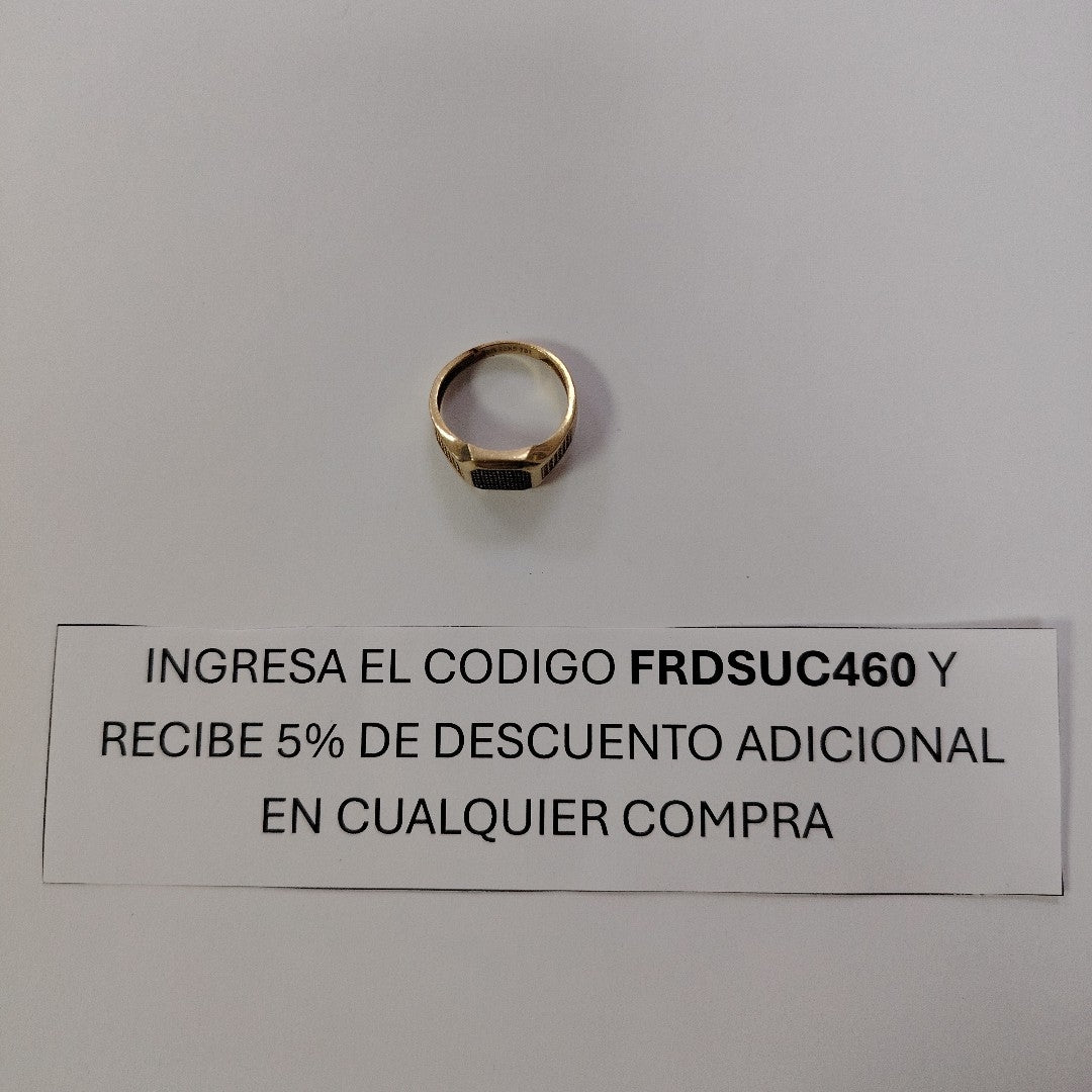 ANILLO ORO 10 K 3.5 GRMS (SEMINUEVO)