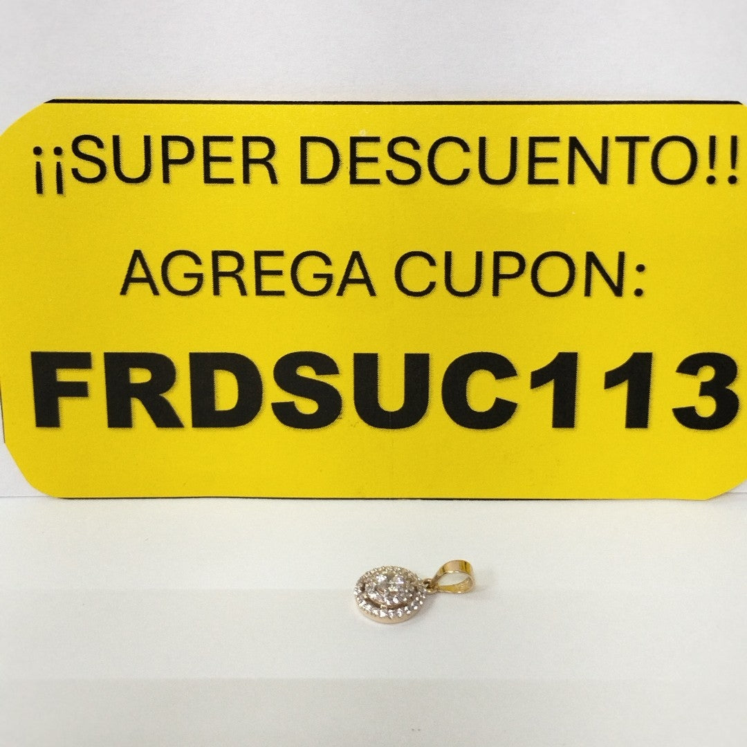 DIJE C CIRCONIAS 14K 1.3 GR (NUEVO)
