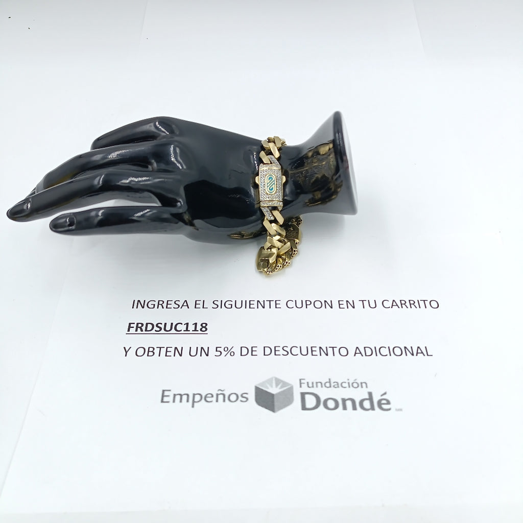 PULSERA ORO 10 K 14.6 GRMS (SEMINUEVO)