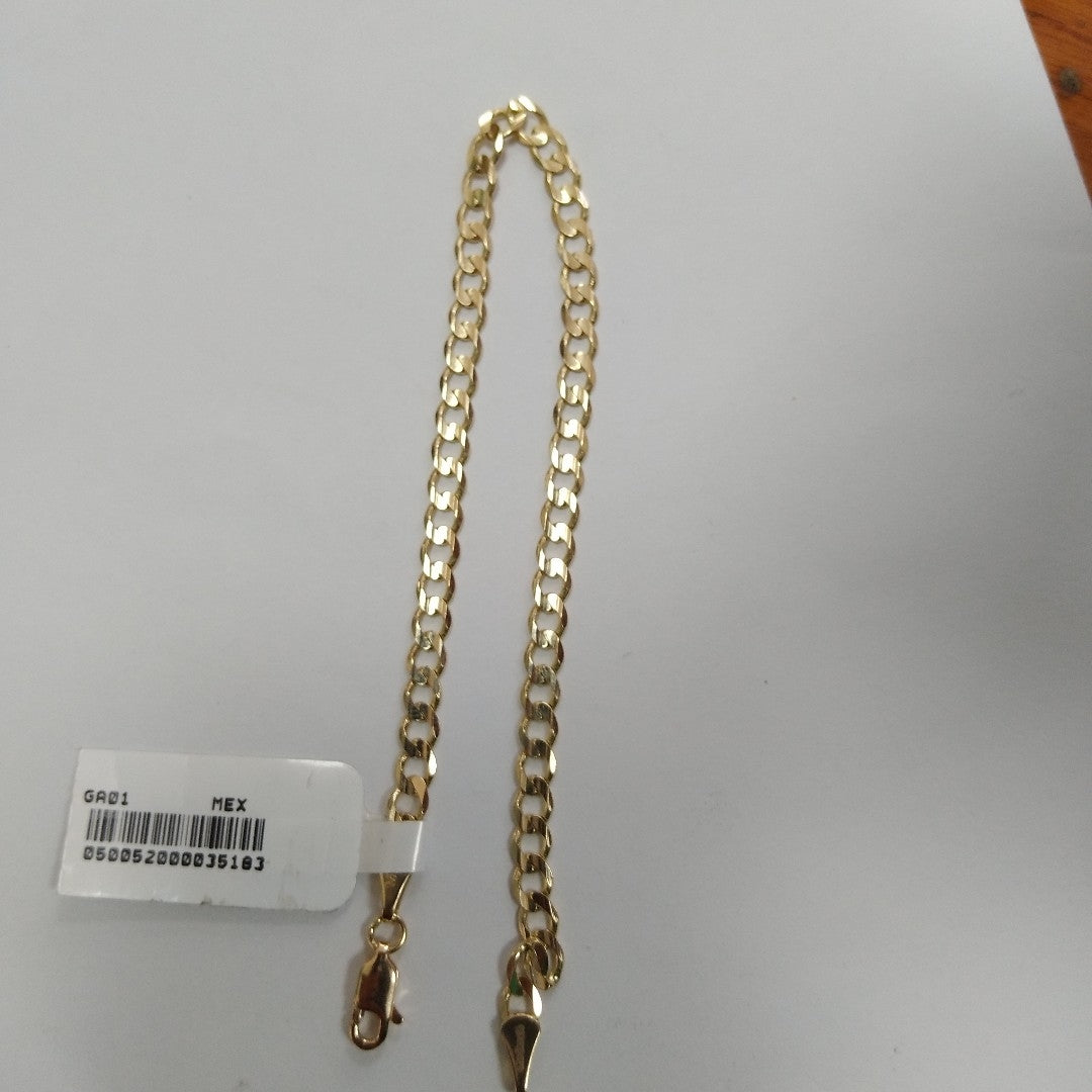 PULSERA BARBADA 14K 21 CM 5 GR (NUEVO)