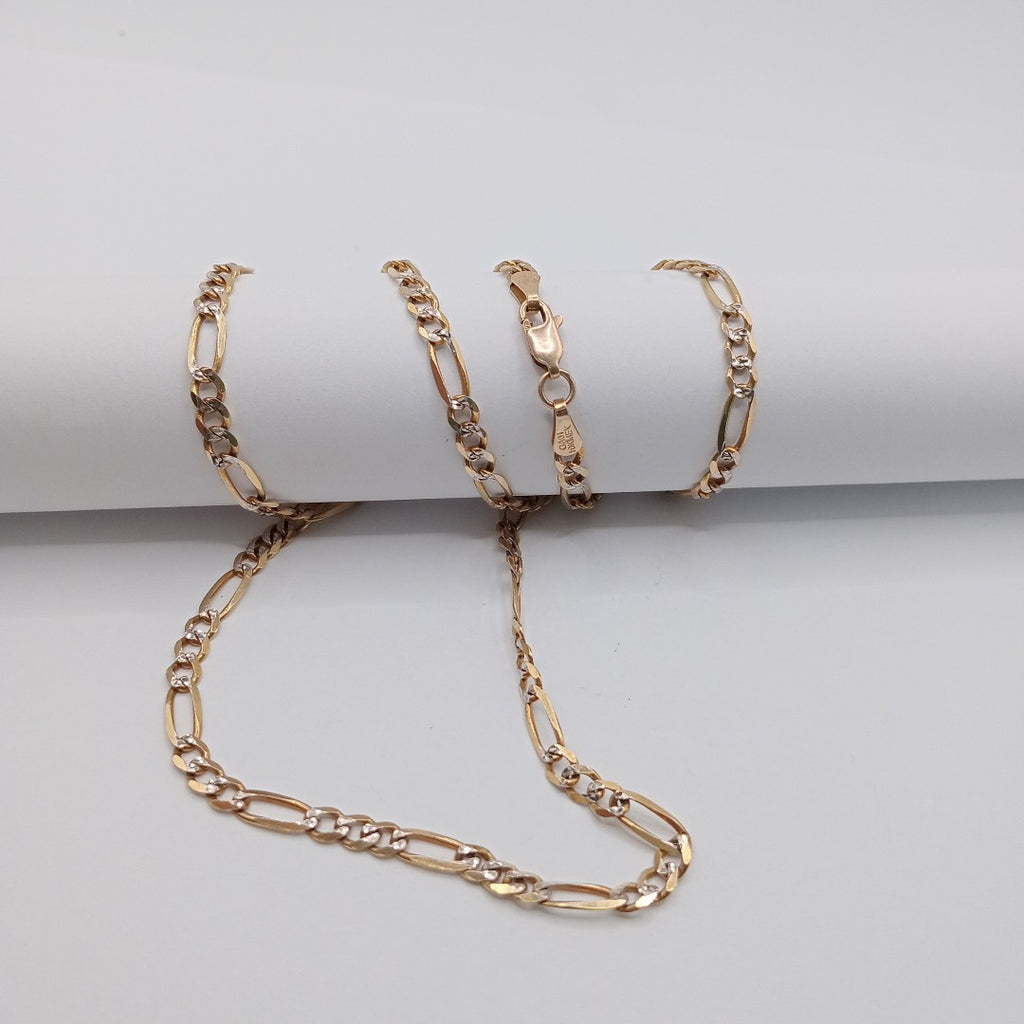 CADENA ORO, RODIADO 10 K 12.3 GRMS (SEMINUEVO)