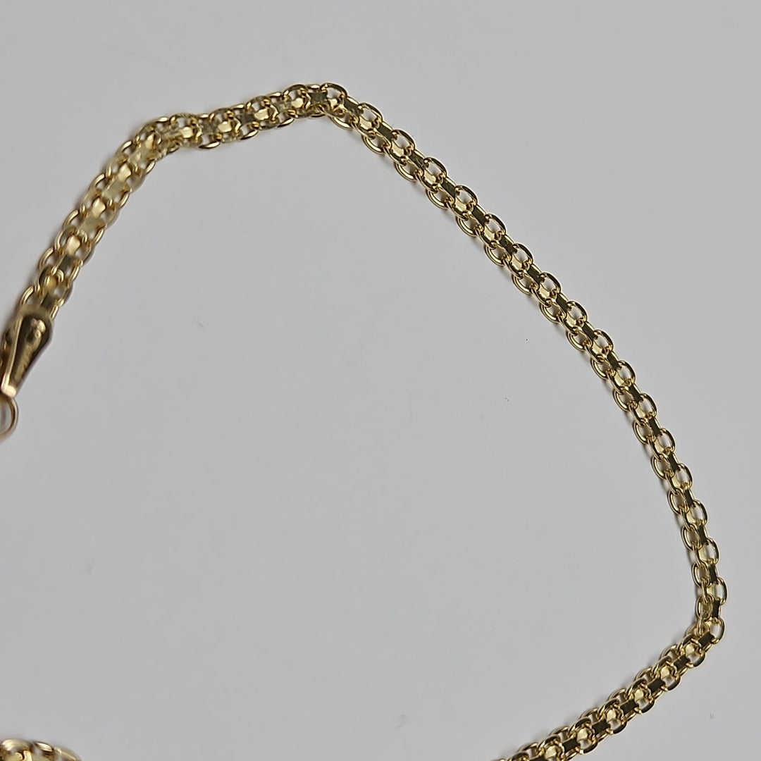 PULSERA BISMARK 14K 18 CM 2.4 GR (NUEVO)