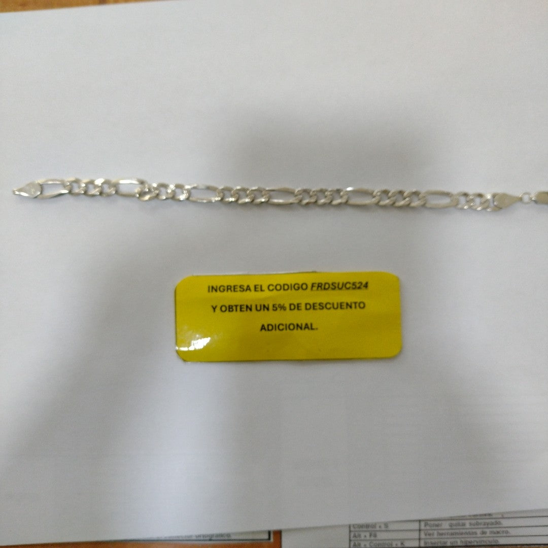PULSERA PLATA 12.9 GRMS (SEMINUEVO)