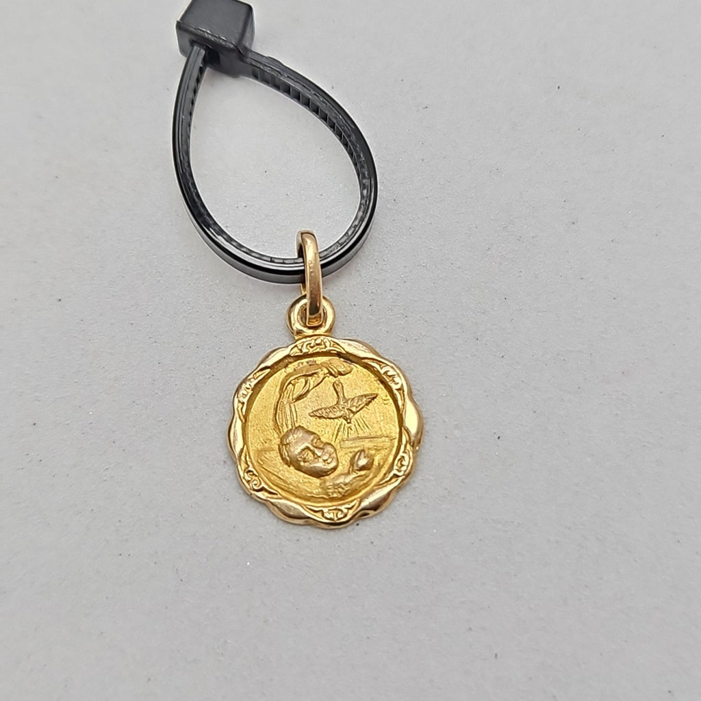 MEDALLA RELIGIOSA ORO 14 K 1,00 GRMS (SEMINUEVO)