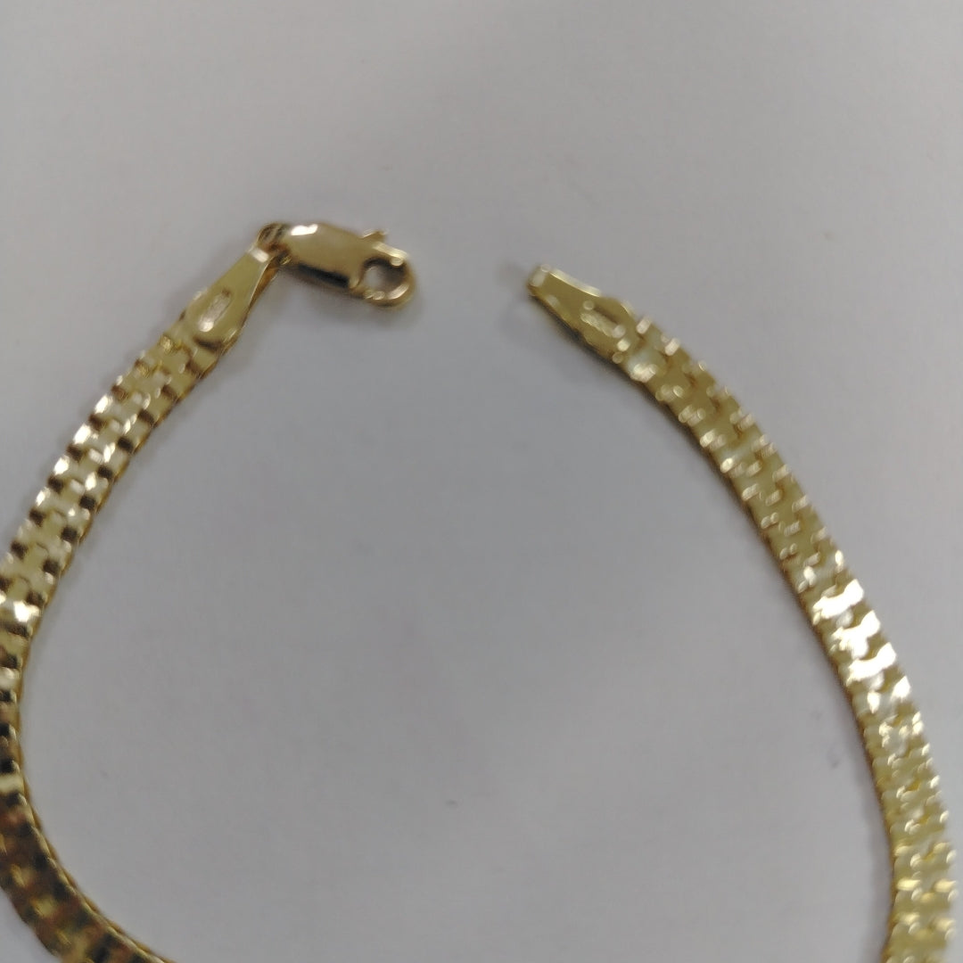 PULSERA ESPECIAL 10K 18 CM 3.3 GR (NUEVO)
