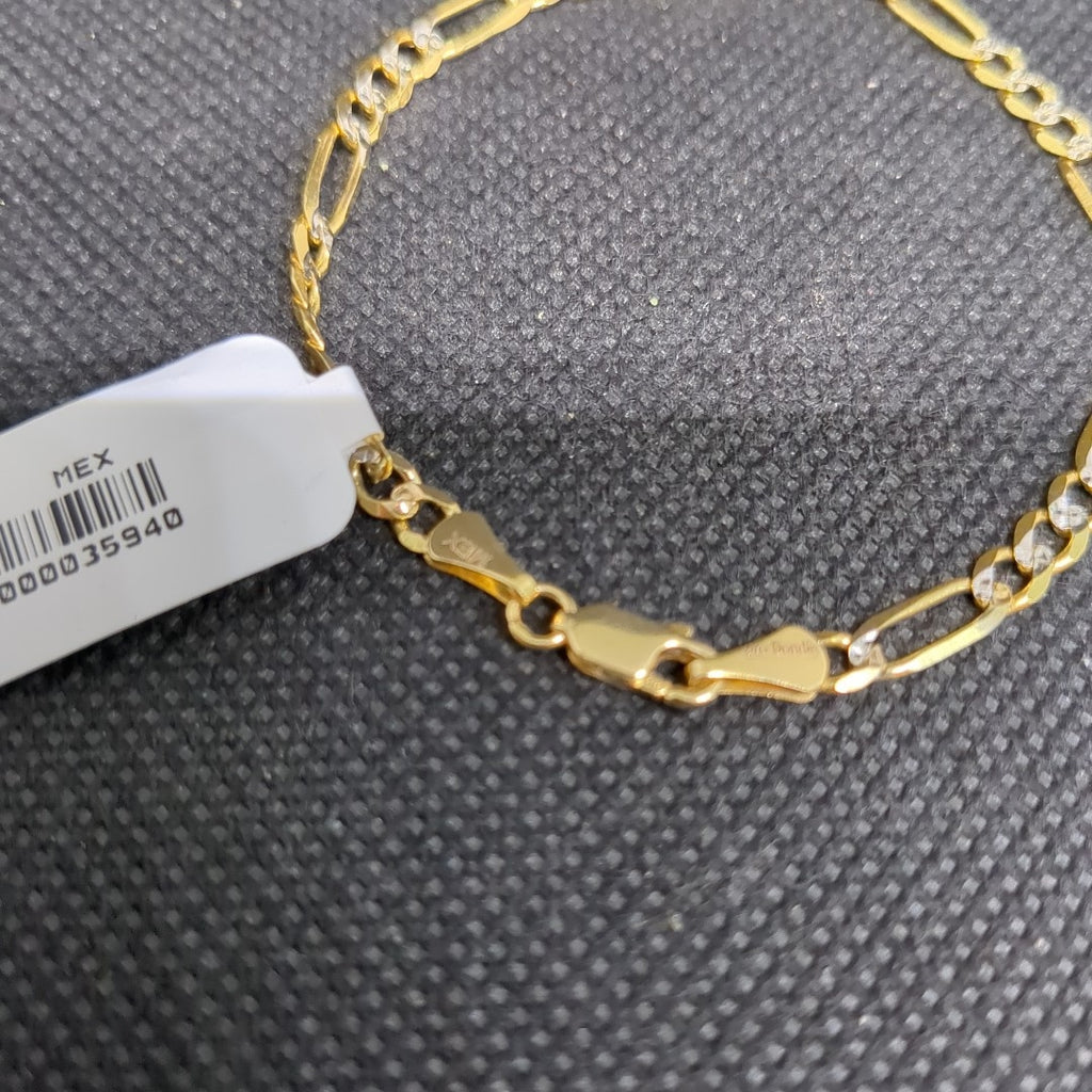 PULSERA 3X1 14K 18 CM 4 GR (NUEVO)