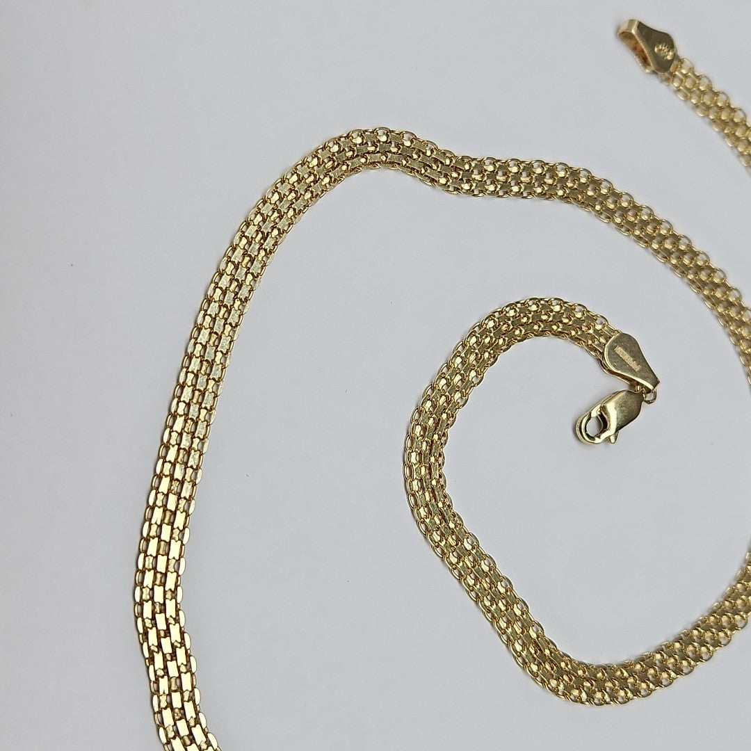 CADENA ESPECIAL 14K 50 CM 11.5 GR (NUEVO)