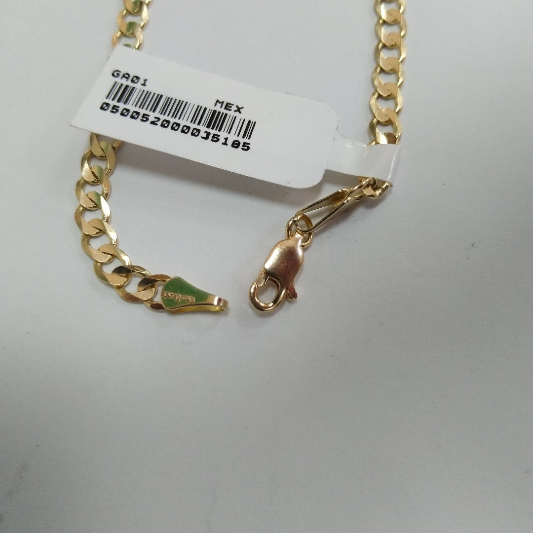 PULSERA BARBADA 14K 21 CM 5 GR (NUEVO)