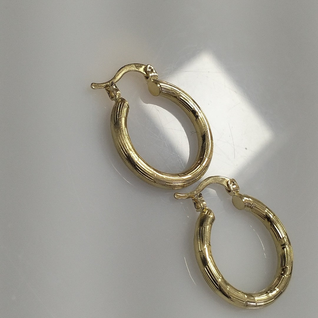 ARETES ARRACADAS 14K 2.7 GR (NUEVO)
