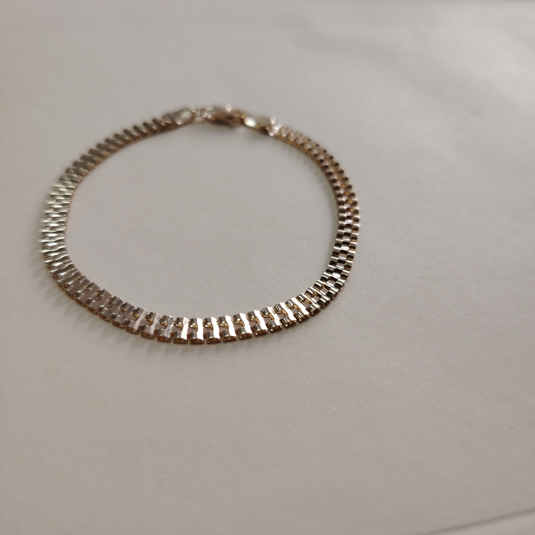 PULSERA ESPECIAL 14K 18 CM 4.3 GR (NUEVO)