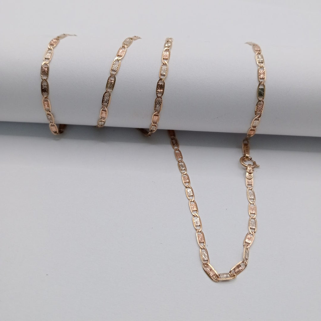 CADENA ORO COMBINADO 10 K 4.2 GRMS (SEMINUEVO)