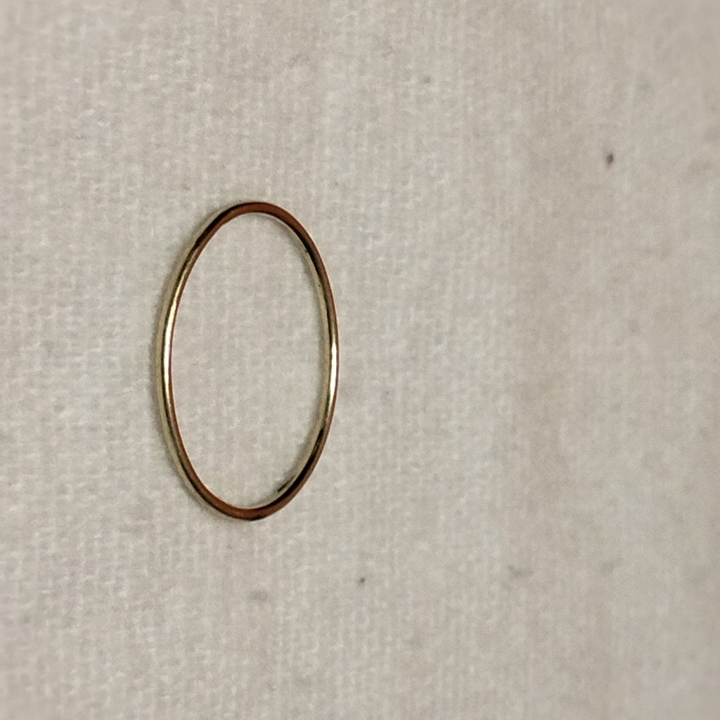 ARGOLLA ORO 14 K 0.8 GRMS (SEMINUEVO)