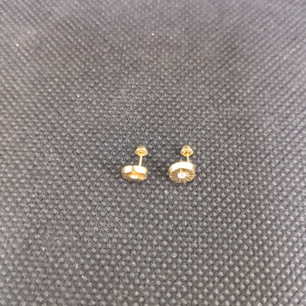 BROQUELES BROQUEL FIG BOTON C CIRCONIA 14K 0.2916 GR (NUEVO)