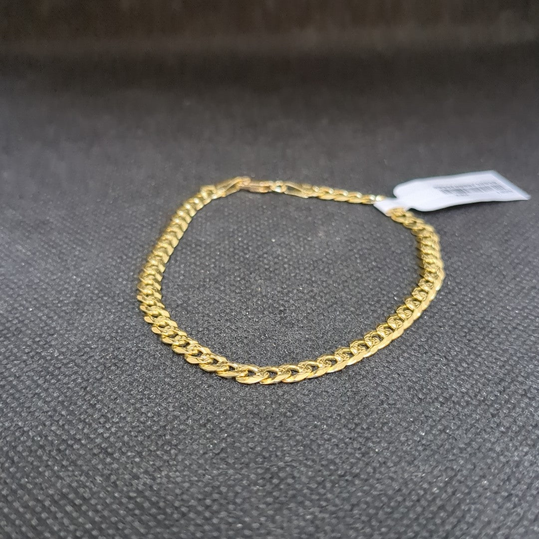 PULSERA BARBADA 14K 21 CM 7.4 GR (NUEVO)