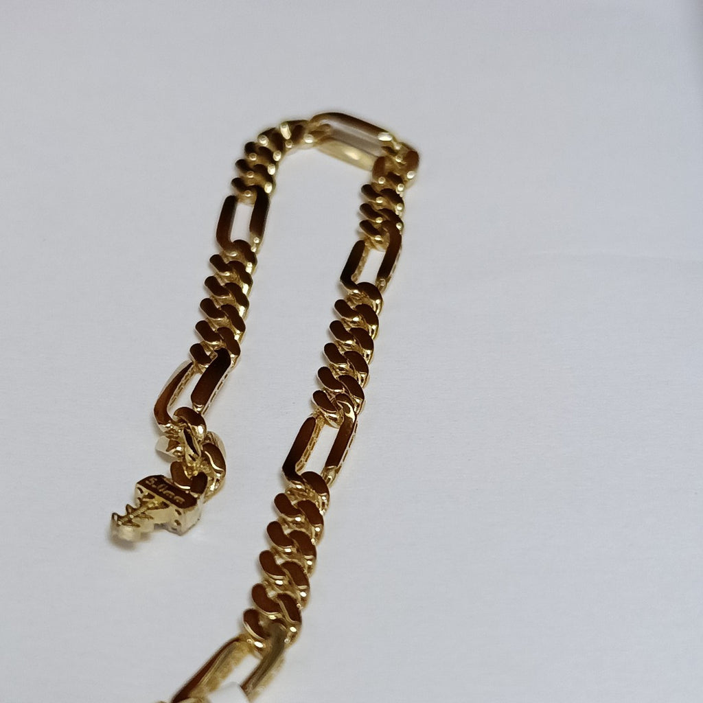 PULSERA MONACO ORO 14K 5.2 (NUEVO)