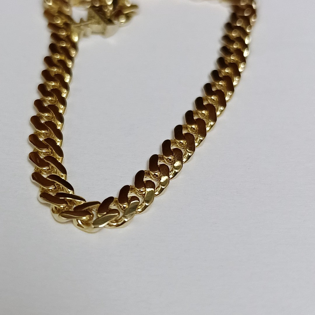 PULSERA MONACO ORO 14K 5.3 (NUEVO)