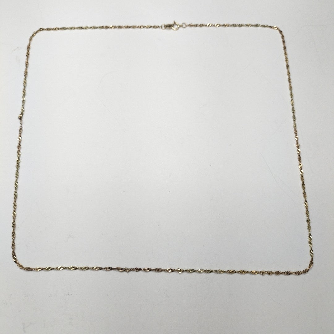 CADENA ORO 10 K 1,70 GRMS (SEMINUEVO)