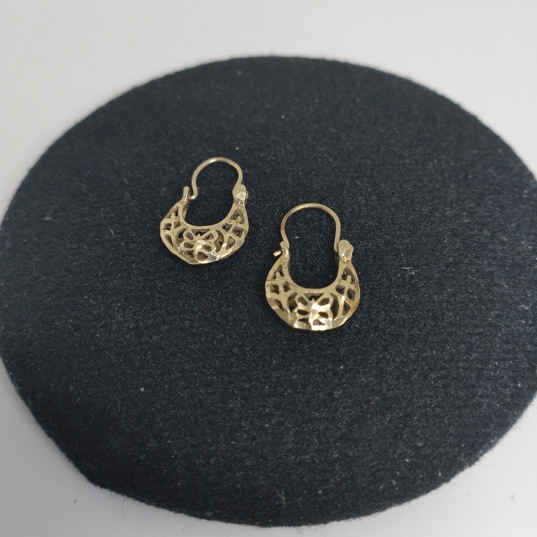 ARETES PAR ORO 10 K 1,40 GRMS (SEMINUEVO)