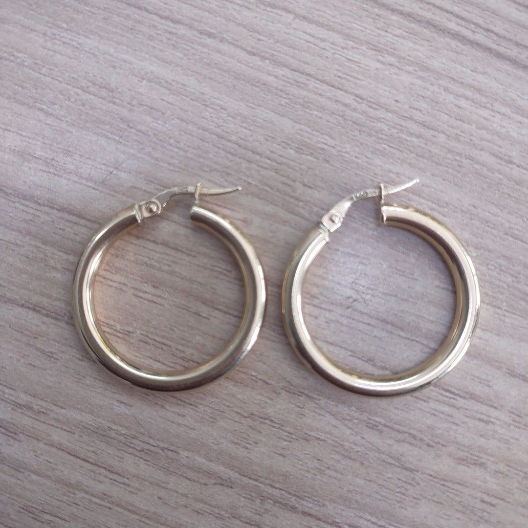 ARRACADAS PAR ORO 14 K 4.9 GRMS (SEMINUEVO)