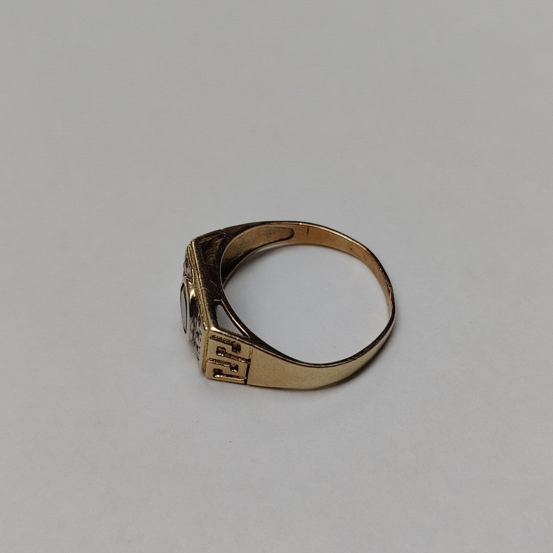 ANILLO ORO 10 K 3.3 GRMS (SEMINUEVO)
