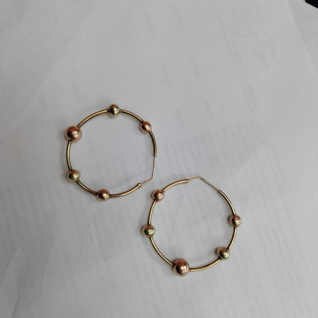 ARRACADAS PAR ORO 10 K 5,00 GRMS (SEMINUEVO)