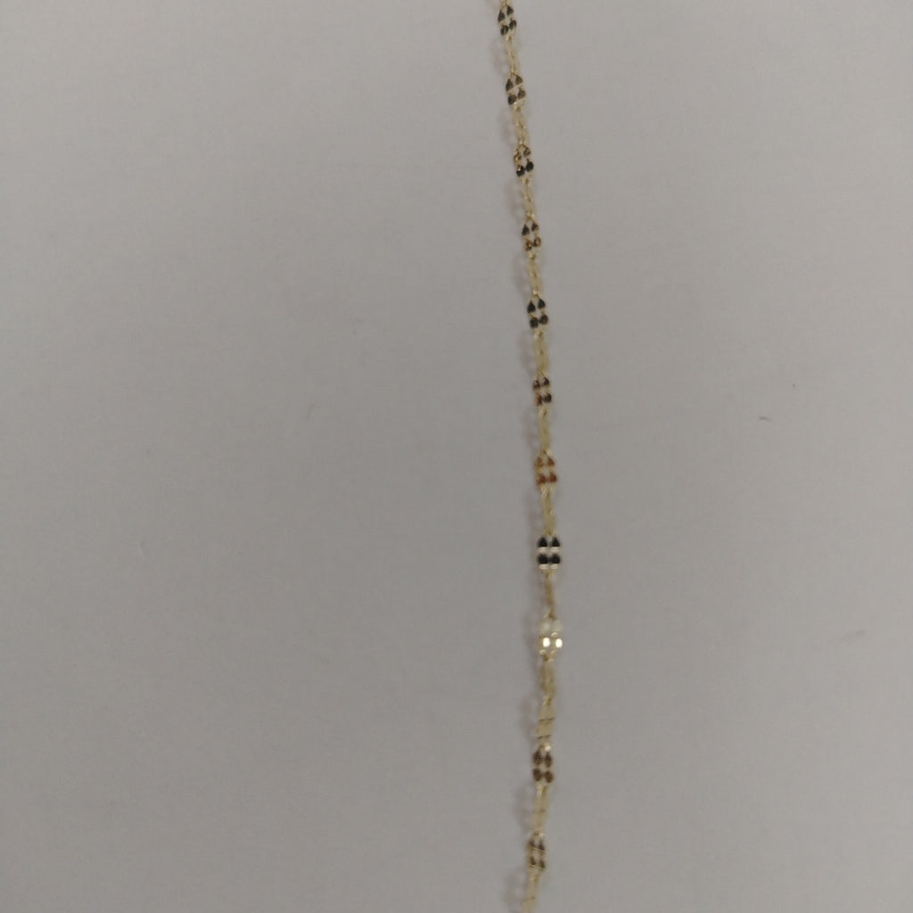 CADENA ESPECIAL 10K 55 CM 1 GR (NUEVO)