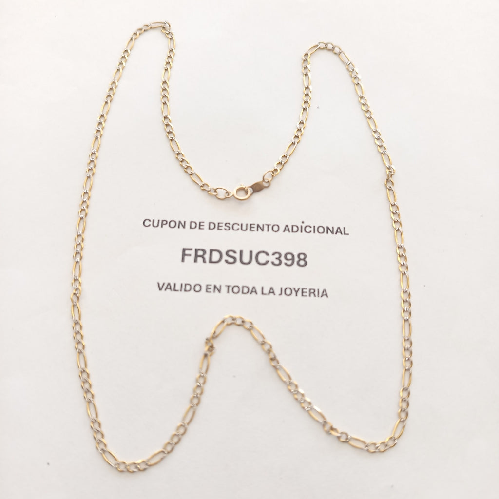 CADENA ORO,RODIADO 10 K 4,20 GRMS (SEMINUEVO)