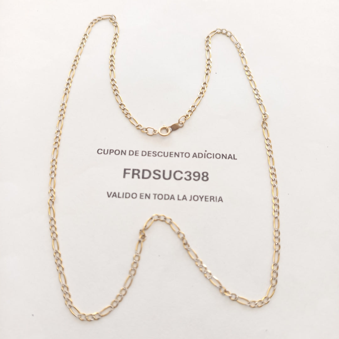 CADENA ORO,RODIADO 10 K 4,20 GRMS (SEMINUEVO)