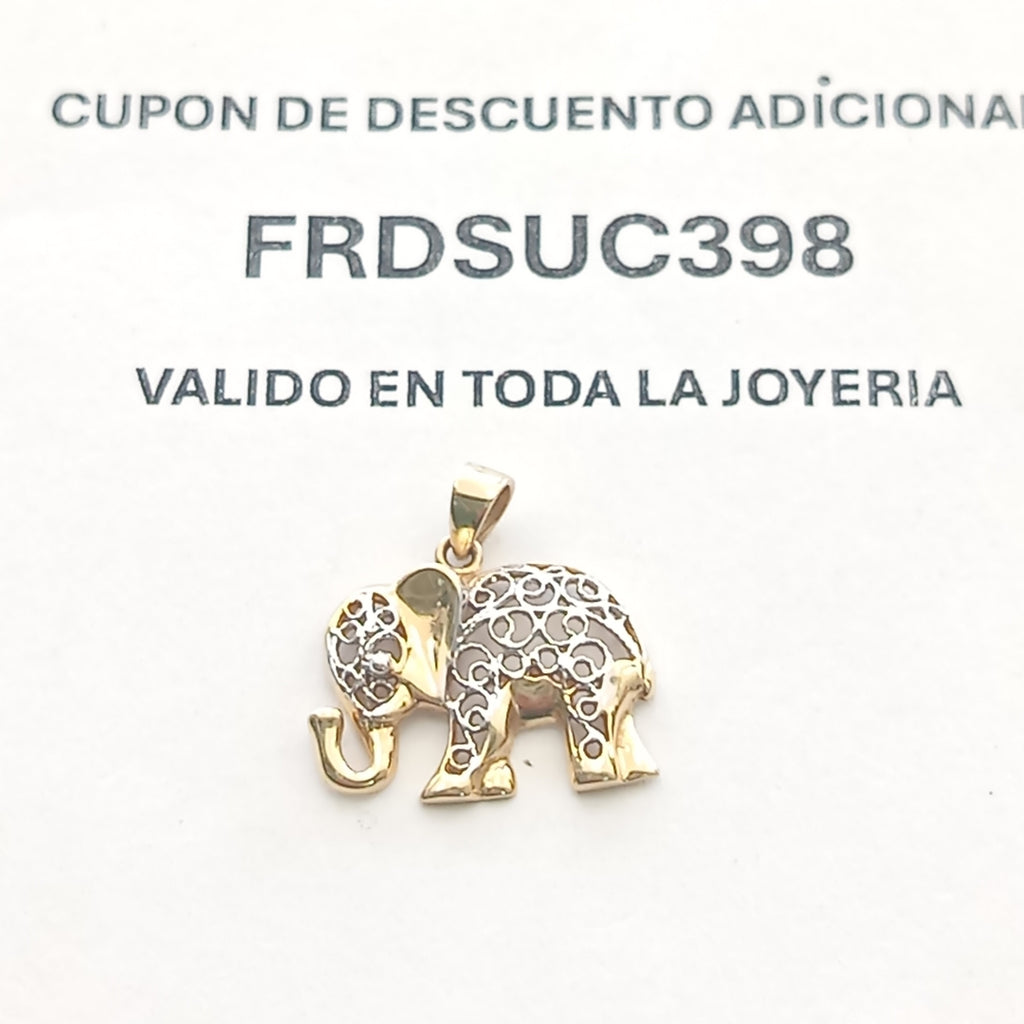 DIJE ORO,ORO COMBINADO 10 K 1,60 GRMS (SEMINUEVO)