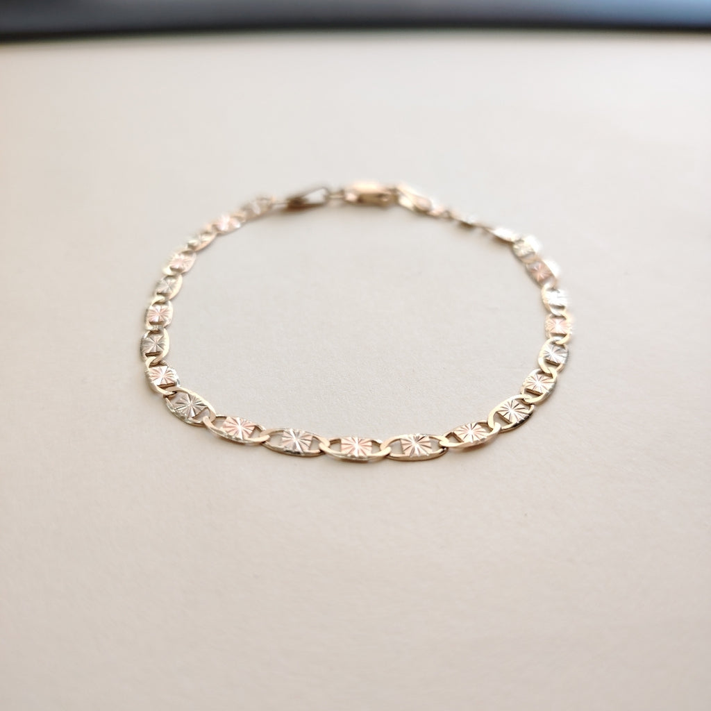 PULSERA GUCHI 14K 18 CM 2.9 GR (NUEVO)