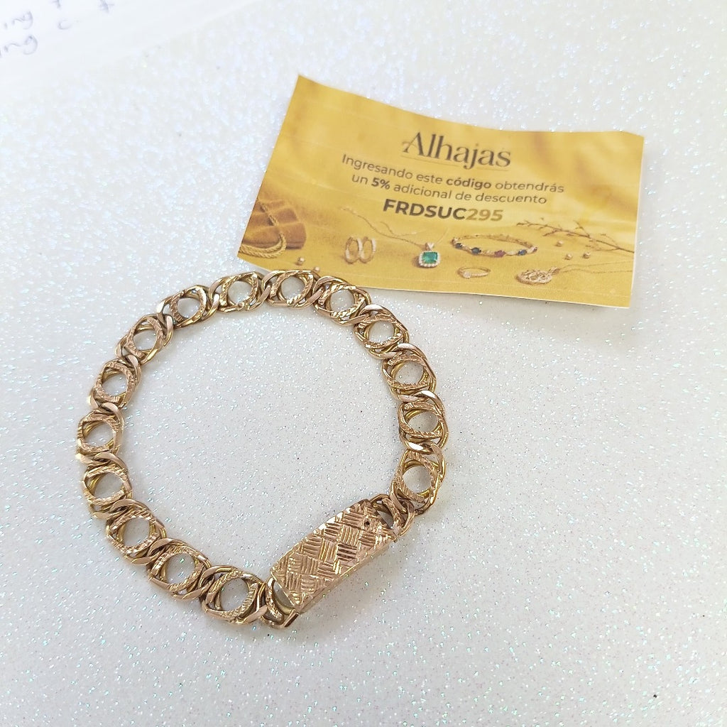 PULSERA ORO 10 K 20.2 GRMS (SEMINUEVO)
